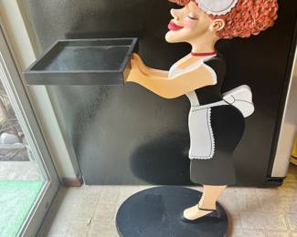1992 Millie the Maid Bombay Co. Serving Stand