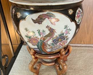 Large Chinoiserie Jardiniere