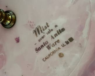 Santa Anita Ware Mist 2 Tier Serving Tray 