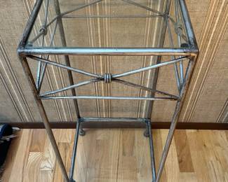 Industrial Modern Pedestal Table