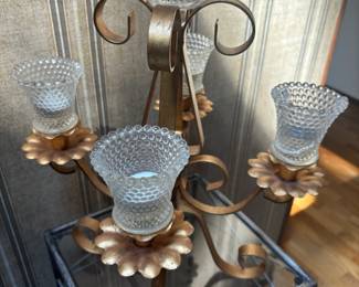 Bronze Tone 5 Tiered Votive Candle Holder