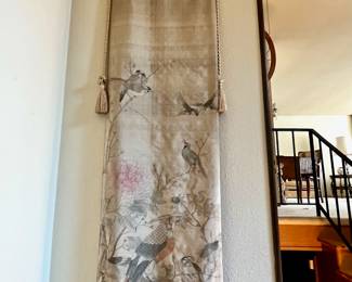 Japanese Silk Embroidered Banner