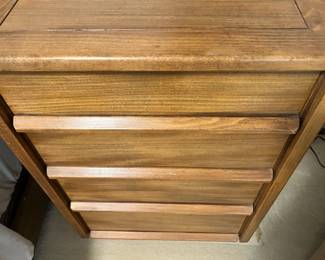 Drexel Mid Century Modern Furniture Set - Desk, Dresser with Mirror