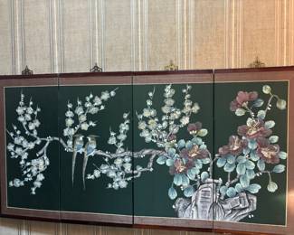 4 Panel Japanese Wall Art