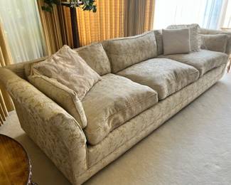 Gold & Cream Hollywood Regency Couch