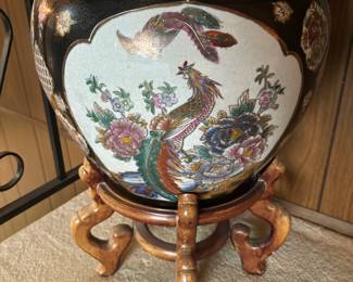 Large Chinoiserie Jardiniere