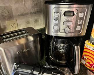 Cuisinart Stainless Steel Coffee Maker, Cuisinart Stainless Steel Toaster