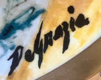  1988 De Grazia  "The Wedding Party" Plate