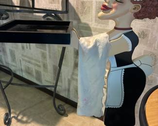 1992 Millie the Maid Bombay Co. Serving Stand