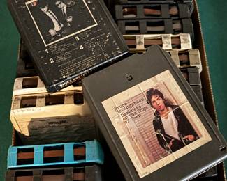8-Track tapes The Boss and other rock