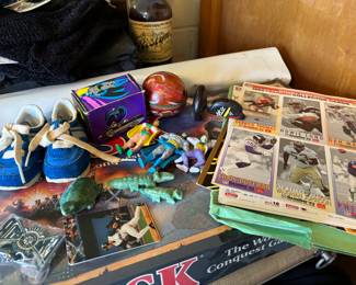 Trading cards, toys and more