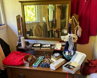 Dresser with Mirror, womens clothing and more.