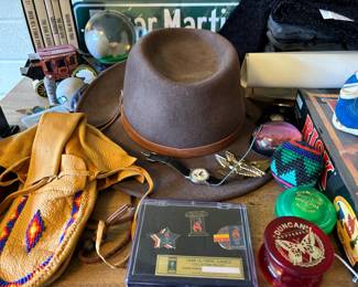 Hats, Duncan YoYo and other items