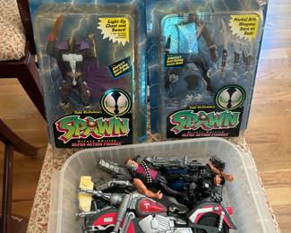 Spawn and other toys
