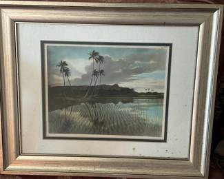 Early Hawaiian Tinted Photograph