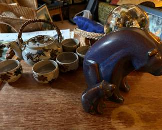 Apparently I took two photos. Note the Japanese tea service