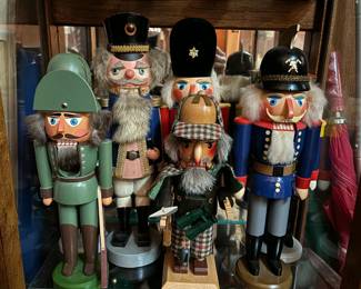 Vintage Wood Nut Crackers