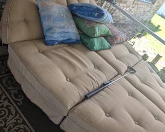 Patio Reclining Sofa