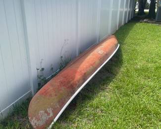 1975 handmade canoe