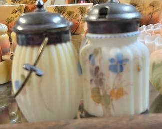 Antique Mt. Washington Mustard Pots