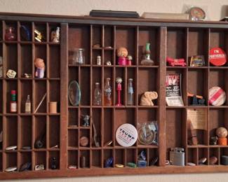 Vintage Typesetters Printers Tray