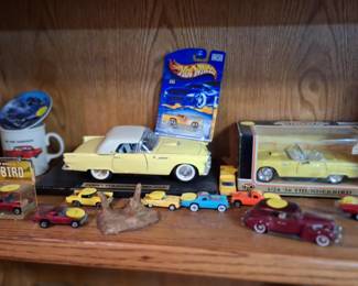 Vintage Thunderbird Cars Memorabilia 