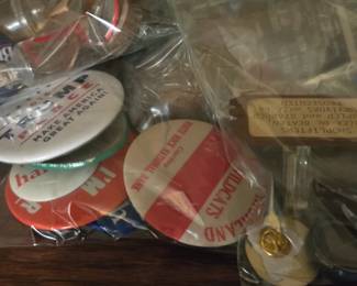 Vintage Political Buttons