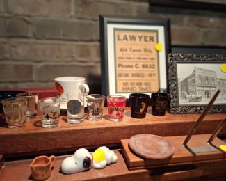 Shot glasses
Snoopy paperweight