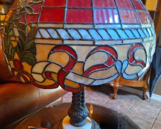 Vintage Tiffany Style Lamp