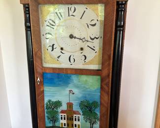 Heirloom vintage 30 hour clock. Mid 1800’s. All parts functioning. 