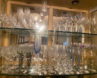 Loads of Stemware