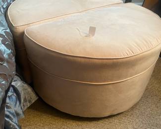Split Round Ottoman