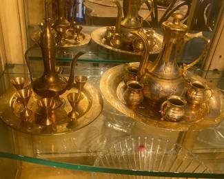 Brass Tea or Coffee Set