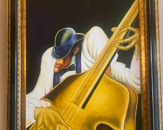 Loads of Wall Art (Many of it Jazz or New Orleans Related)