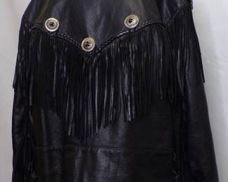 Thinsulate Native American Style
Leather Coat Sz 2x / 3x
valued at $250 selling for$50