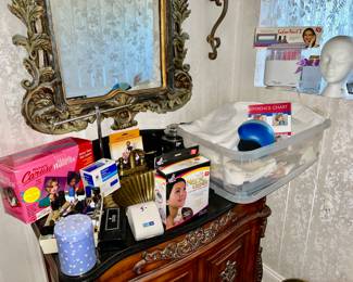 More bathroom, beauty, products, and second bathroom