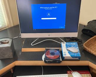 2018 computer It’s been sent back to factory start have all the CDs get it going there’s no Internet at this house $50