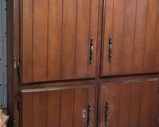 Storage shelf in the garage $25