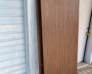 There are three solid 8 foot long tables $25 each