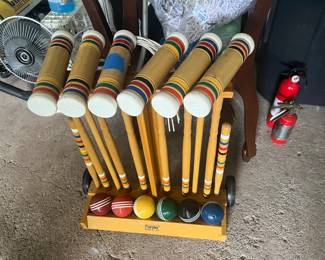 Croquet set