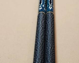 Blue Arrow Pool Cues