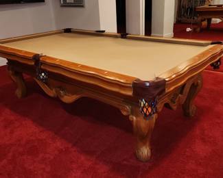 8' Pool Table. Appears to have not been used much.