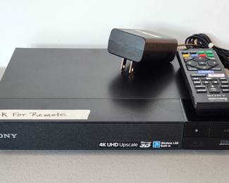 Sony Blu-Ray Player