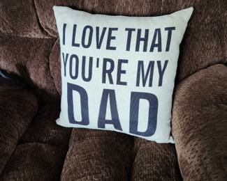 Dad pillow.