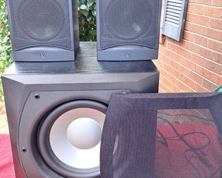 SUB WOOFER & SPEAKERS LOT