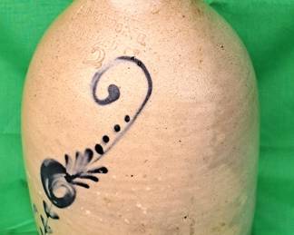 RARE LARGE SB BOSWORTH POTTERY JUG 2 GALLON