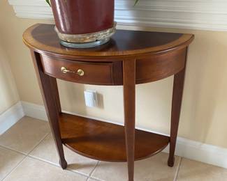 #13 $160 Demi line console table 32X13X30