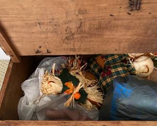 #40 $150 Antique Japanese small trunk 25 x 13 x 12