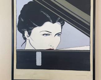 $300 Patrick Nagel original unsigned 