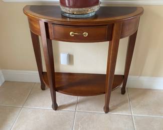 #13 $160 Demi line console table 32X13X30